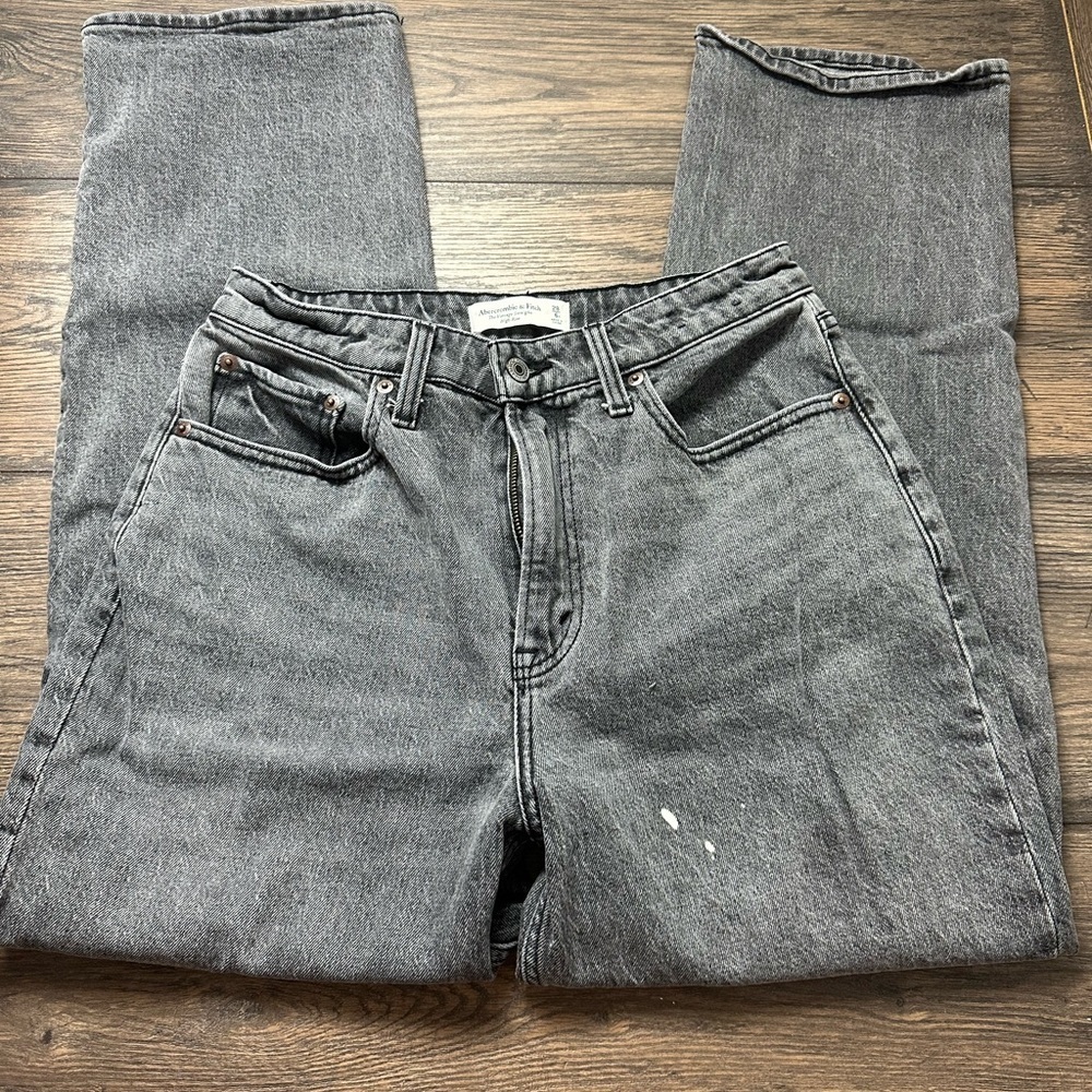 Abercrombie & Fitch Charcoal Jeans